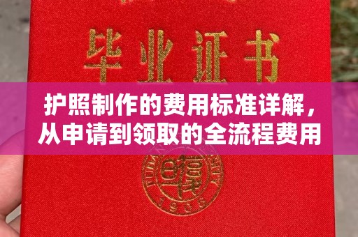 马边护照制作的费用标准详解，从申请到领取的全流程费用指南