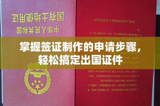 马边掌握签证制作的申请步骤，轻松搞定出国证件