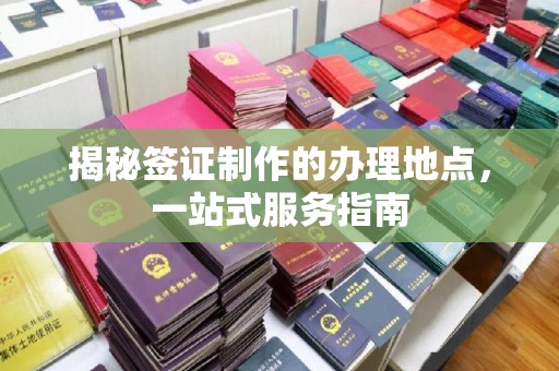 马边揭秘签证制作的办理地点，一站式服务指南